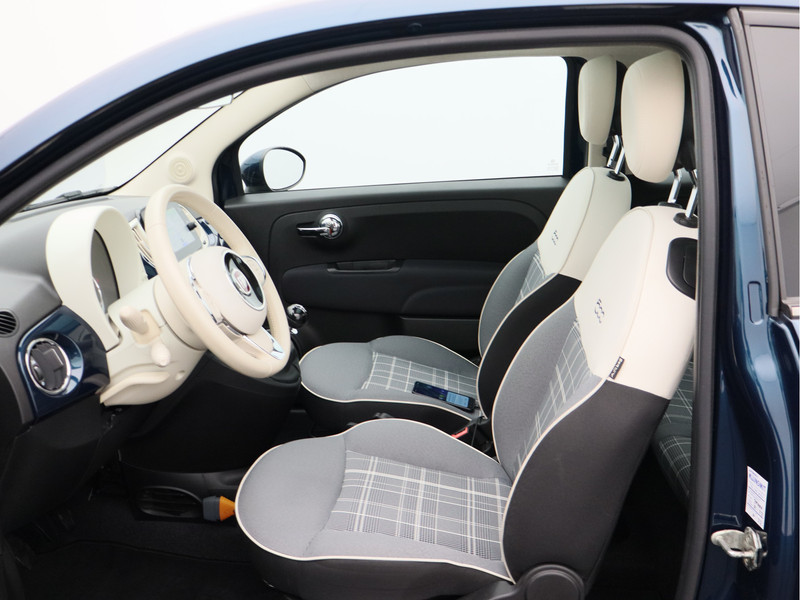 Fiat 500 0.9 TwinAir Turbo Lounge/ lage km/ zeer mooi!