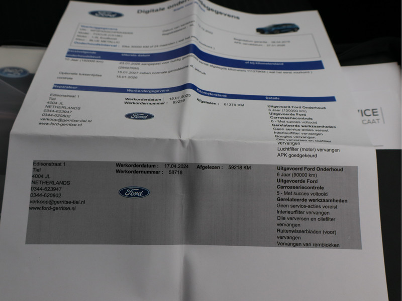 Ford Focus Wagon 1.0 EcoBoost Titanium Business/ trekhaak/ compleet!